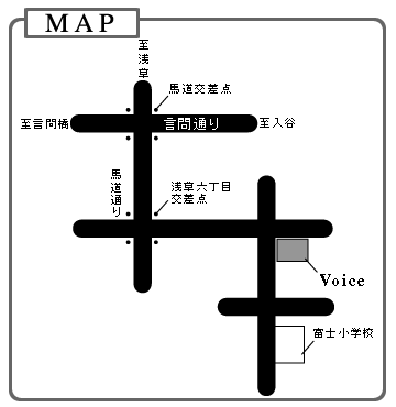 浅草店地図